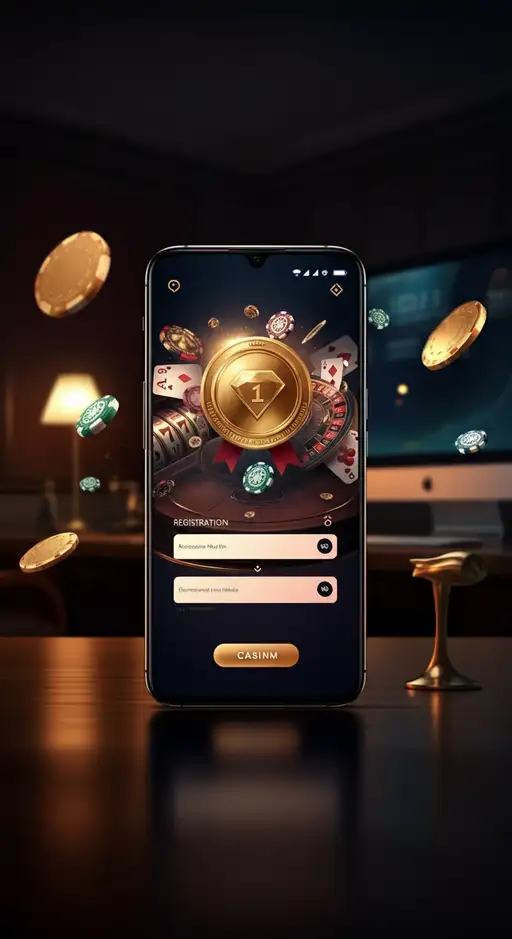 Registrierungsformular des Golden Panda Casinos, das die Dateneingabe für die schnelle Kontoeröffnung zeigt.